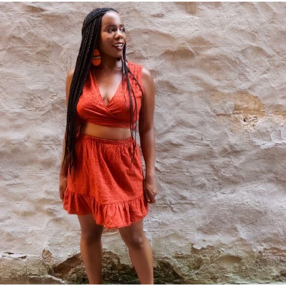 ZARA BLOGGER FAVORITE OPENWORK EMBROIDERED DRESS\ - Picture 3 of 13